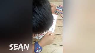 The 3 Cousins Doing Coloring Book During Quarantine