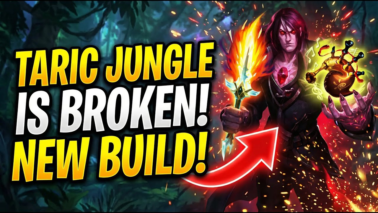 HE'S UNKILLABLE! 💎 100% Win Rate Taric Jungle is Actually Broken
