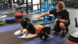 Barbell Supine Hip Thrust