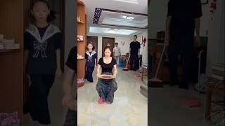 Cleaning the house or a Synchronized Dance? 🤔😂 #funny #shortsfeed #comedy #viral