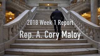 2018 Week 1 legislative update by Representative Cory Maloy