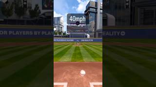 Celebrity Here’s what a 40mph to 100mph FASTBALL looks like on @winreality❗️ Profile