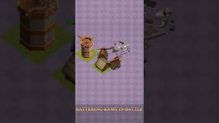 Battering Rams in Medieval Legends. #rts #followfriday #gaming #indiedev