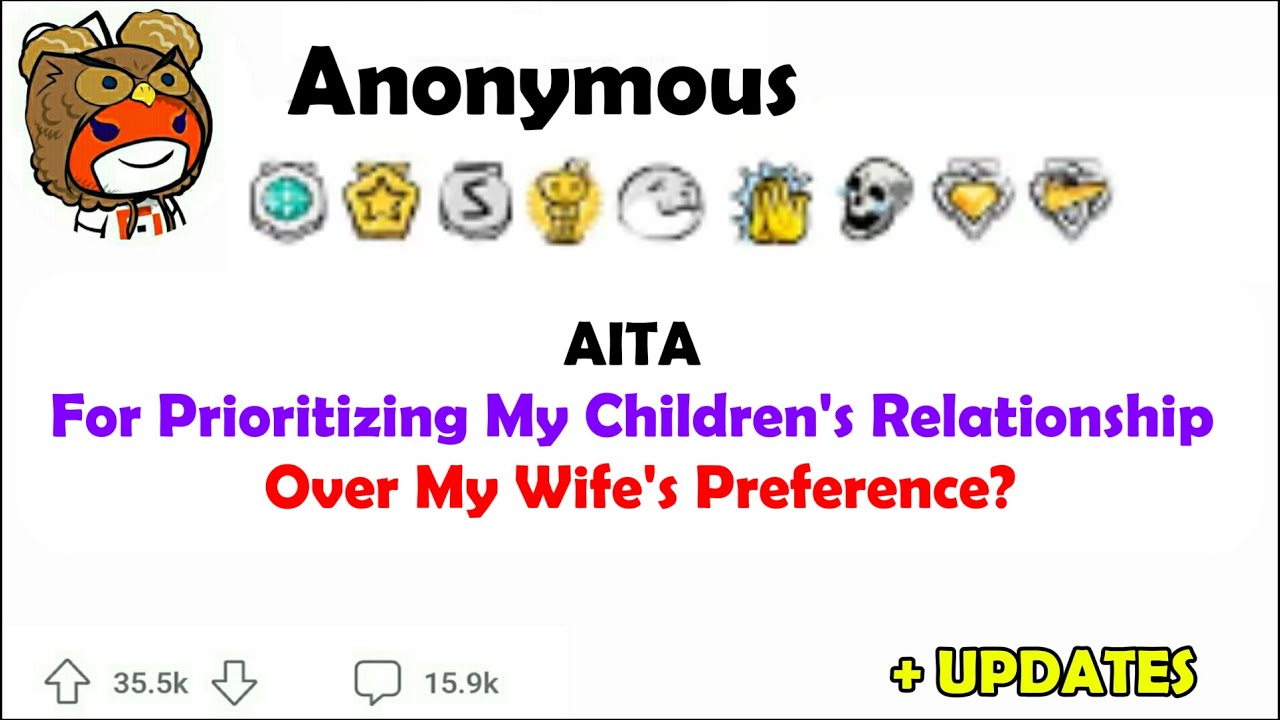 AITA For Prioritizing My Children's Relationship Over My Wife's Preference?