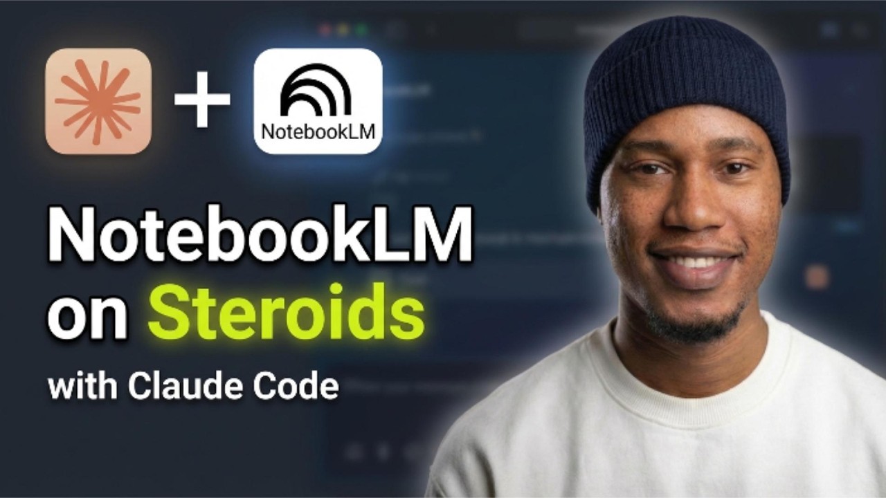 I Put NotebookLM on Steroids with Claude Code(Full Automation) - YouTube