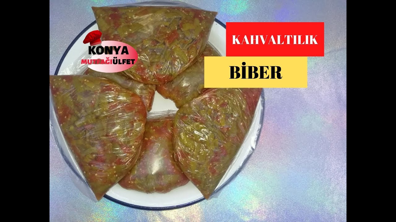 Kahvaltılık Biber Tarifi -Konya Mutfağı Ülfet- #pratik yemekler