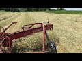 Ford 2N Raking Hay - Ride Along