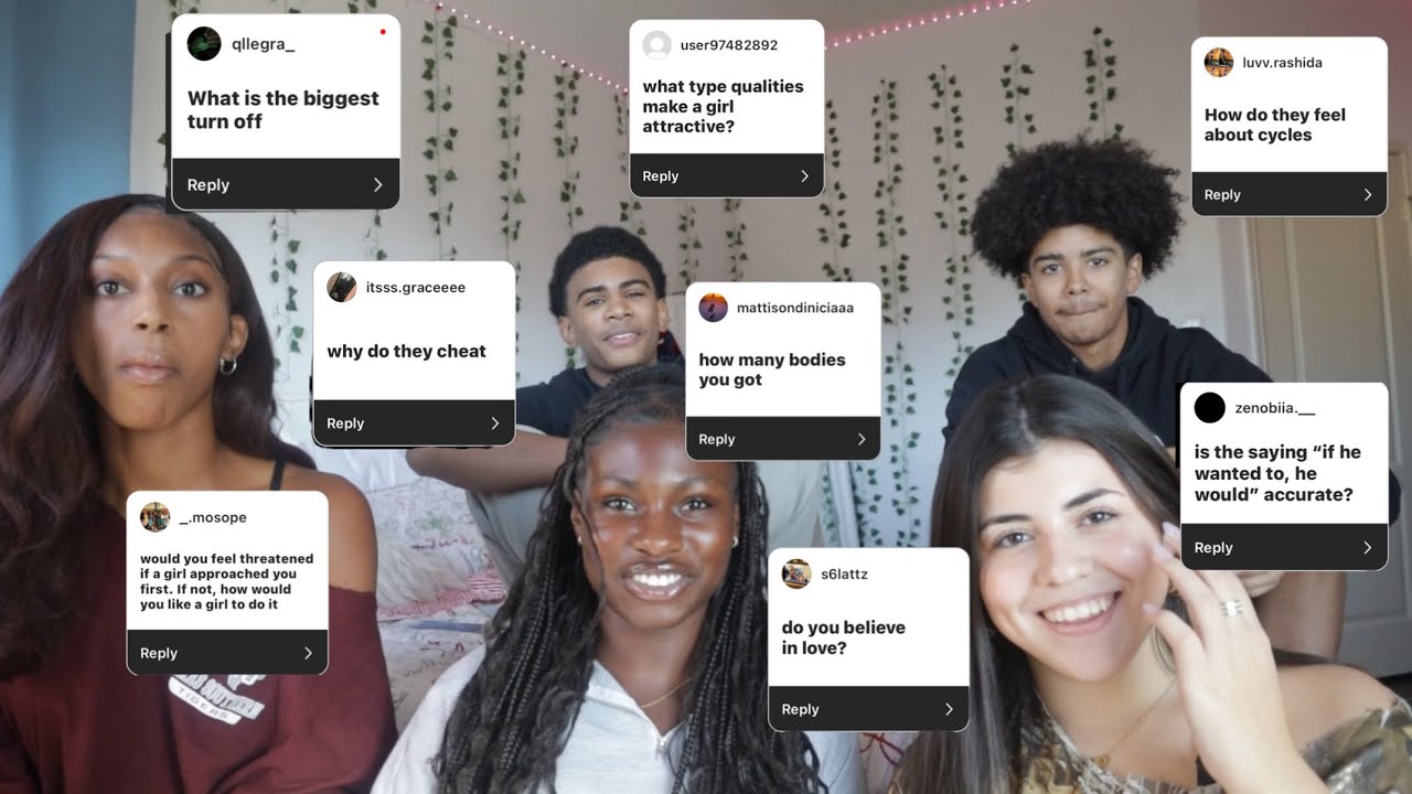 Asking Boys Questions Girls Are Too Afraid To Ask! *FUNNY*||Vlogmas Day 16