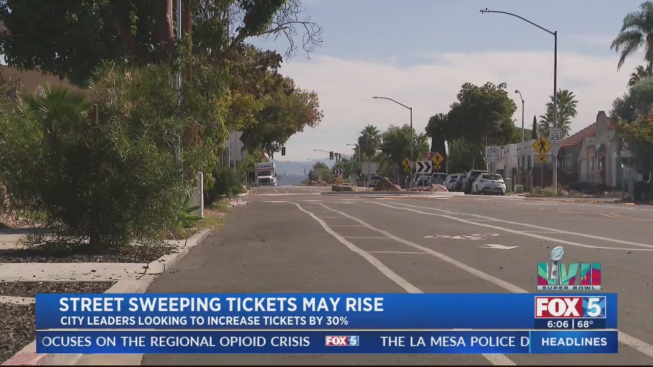 Street Sweeping Tickets May Rise YouTube