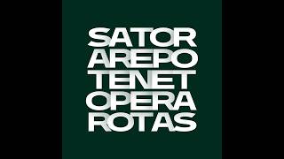 Trispace (variable font) — Sator Square #kinetictypography