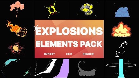 Flash FX Anime Explosion Elements Unity