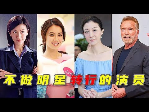 9位不做明星转行的演员，陈慧珊当英语老师，吴绮莉改做室内设计