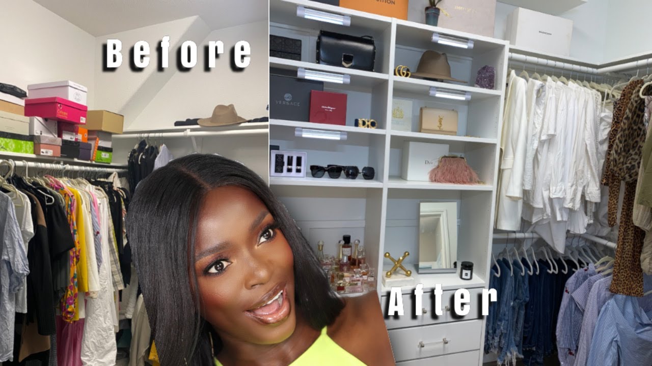 DIY | Extreme Closet Makeover On a Budget - YouTube