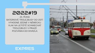 METROBUS EXPRES 2022#19: Nové trolejbusy do Ústí i do Prahy
