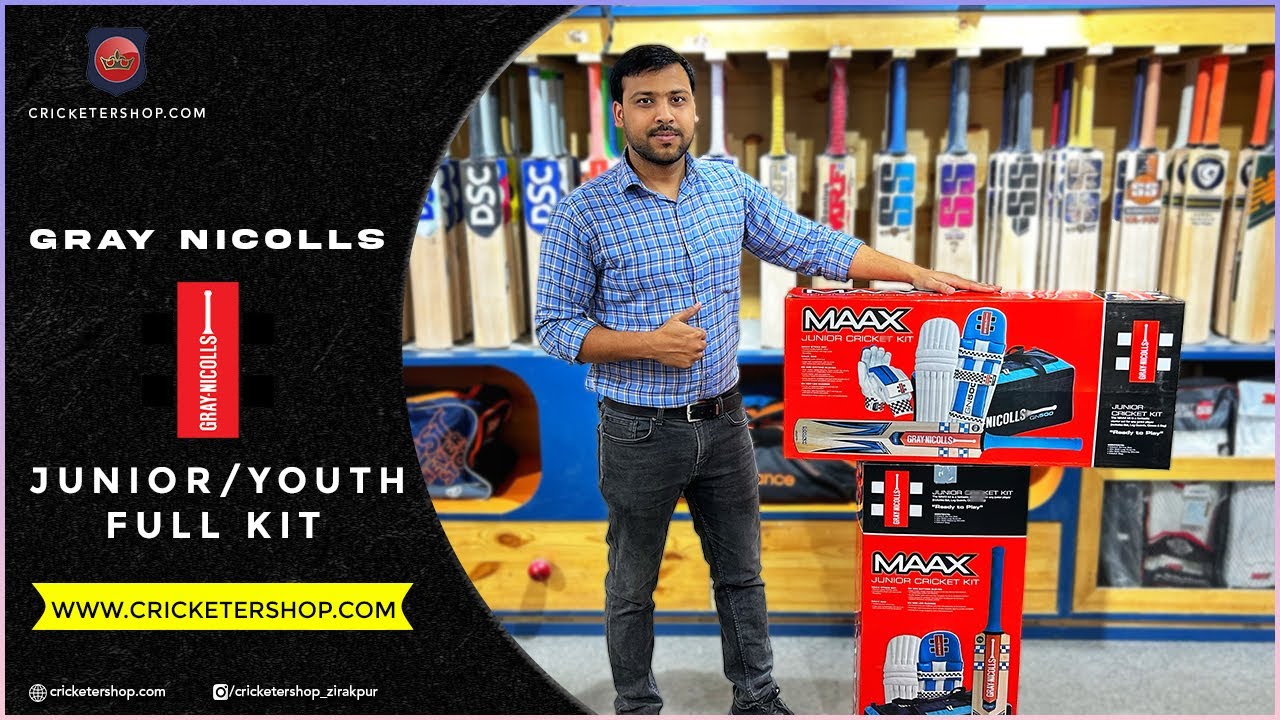 Gray Nicolls Junior / Youth Cricket Full kit Affordable Cricket Kit