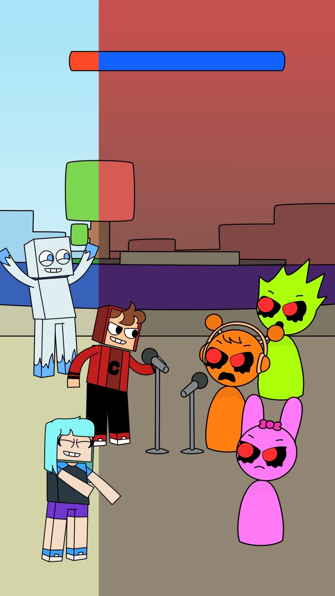 Reversos VS Evil Sprunks