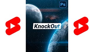 Knockout Text Effect in Photoshop Tutorial