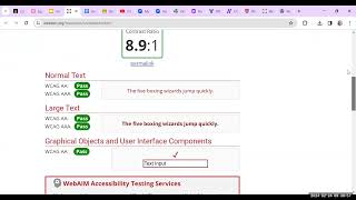 Color Contrast for Accessibility