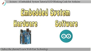 Embedded system tutorial for beginner in Hindi lecture 4 Arduino code for LED Blinking Circuit