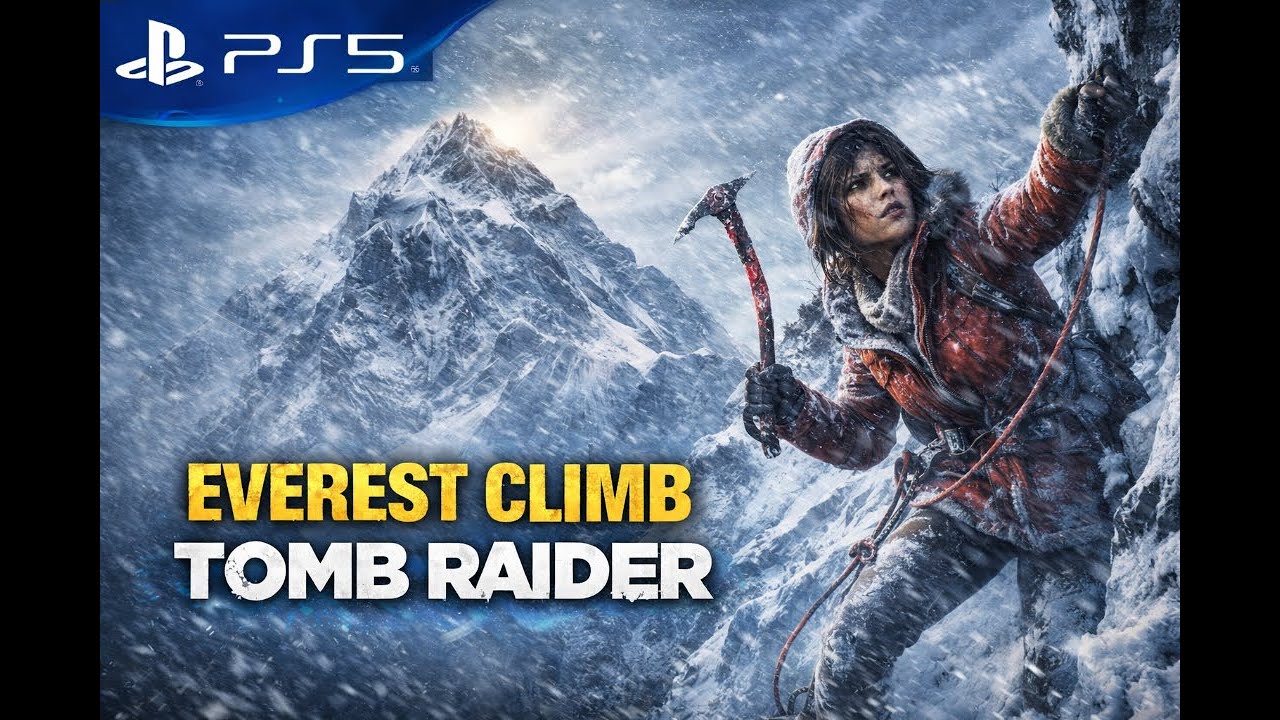 Everest Climb Is Insane ❄️ | Tomb Raider || PS5 Gameplay