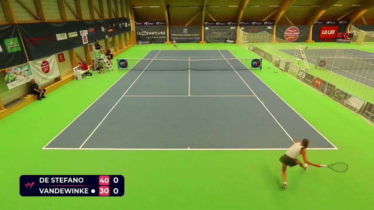 Samira De Stefano vs Hanne Vandewinkel 5 BEL R32 W75 Petange 18 November 2025 Luxembourg