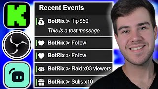 How To Add Kick Activity Feed In OBS/Streamlabs ✅