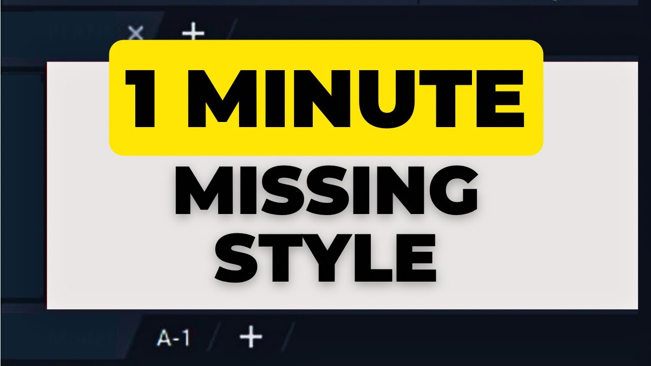 Как исправить отсутствующий стиль текста в Autocad
