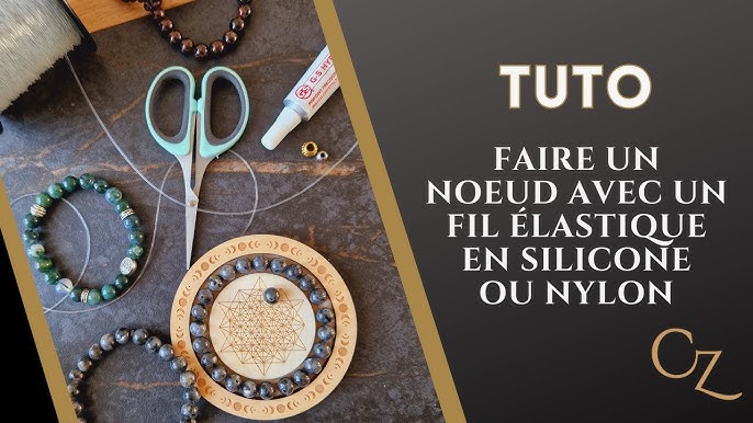 Quel fil élastique choisir pour faire des bijoux ? - Perles & Co