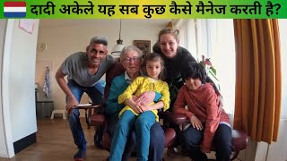 Meeting my Dutch wife's grandmother in the Netherlands | INDIAN IN HOLLAND 🇮🇳🇳🇱