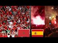 Morocco Fans From Around The World Go CRAZY Morocco V Spain Reaction 2022 World Cup 