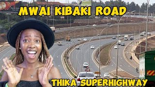 wow!Does Kenya🇰🇪  have the best Roads in Africa?/Driving along the 12 Lane Thika Superhighway