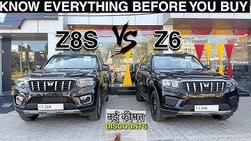 Scorpio n z6 vs z8 select | Which one you Should Buy ✅