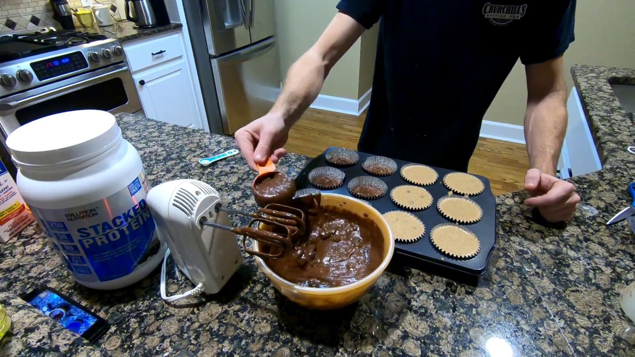 Evl Nutrition Stacked Protein Review (Not Sponsored) - Baking and Drinking Test