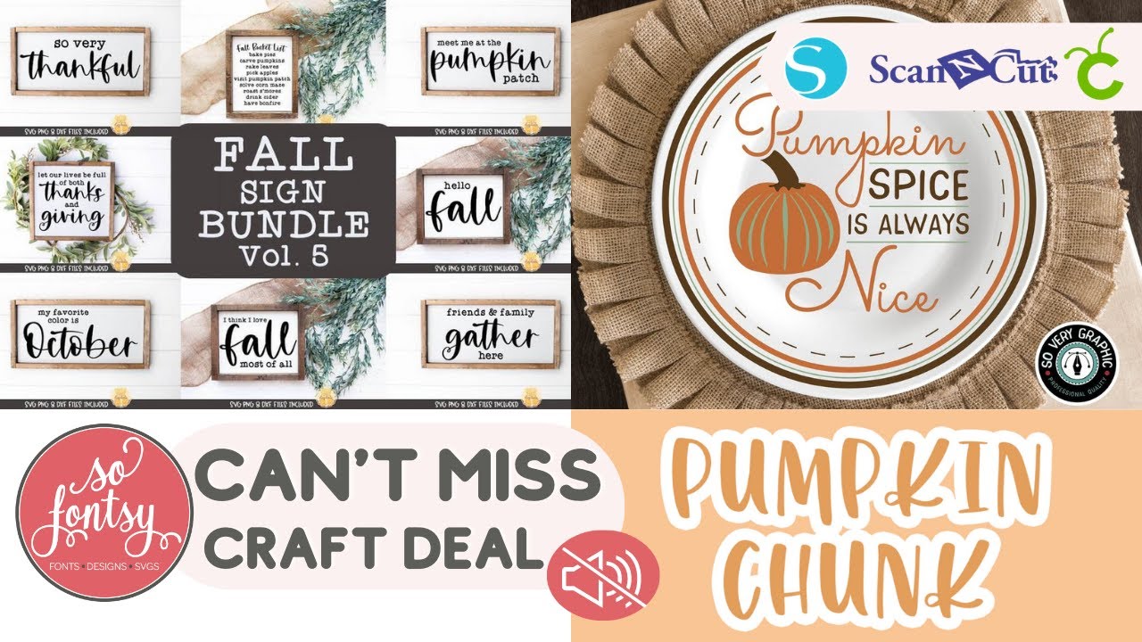 Fall Farmhouse SVG Designs Bundle from So Fontsy