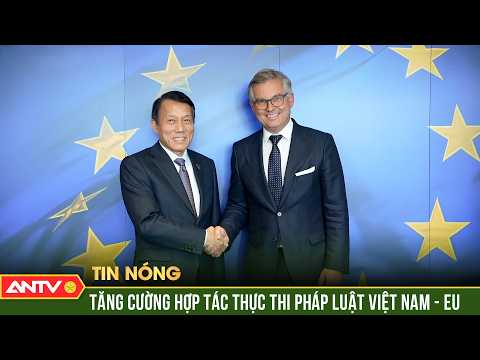 Minister Luong Tam Quang meets European Commissioner for Home Affairs and Migration Magnus Brunne...