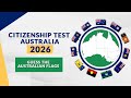 2026 AUSTRALIAN CITIZENSHIP TEST | Australian Flags