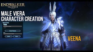 FFXIV Endwalker - Male Viera Full Character Creation - Veena Update