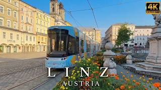 Linz Austria, The Most Beautiful Streets in Linz, 4K UHD Linz Austria, The Most Beautiful Streets in Linz, 4K UHD