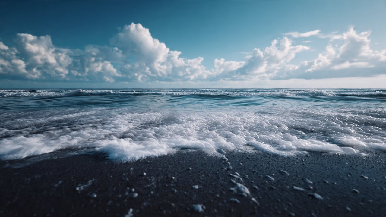 Anxiety Relief : Wave Sounds for Sleep - Ocean Wave Sound for Sleeping 15 Hours - Water Sound Effect