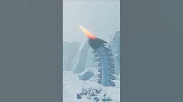 First Time Seeing The Ice Worm Leviathan In #subnauticabelowzero