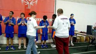 Flying Tigers Silver Medal Award Ceremony State BB Tournament