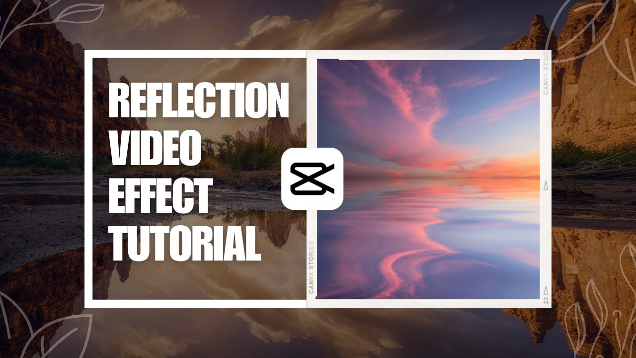 Best Video Reflection Want To Create This Fake Reflection Of Any Object In Videos On CapCut ...