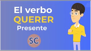 Spanish conjugation  - El verbo Querer presente   To want Present tense #learnspanish