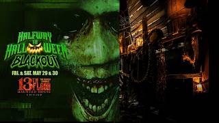 BLACKOUT Haunted House Chicago 2026 👻 Walking Through TOTAL DARKNESS at 13th Floor Chicago