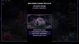 #poe2 New Power Charge Tech is OP🔥 | Shattering Palm + Living Lightning