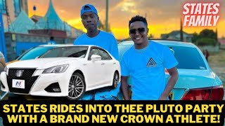 STATES FAMILY PULLS UP WITH NEW RIDE AT THEE PLUTO \& FELICITY BABY SHOWER; CELEB RIDE