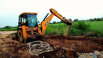 Jcb Backhoe Loader 3dx Working In Soil | Experience With New Bucket