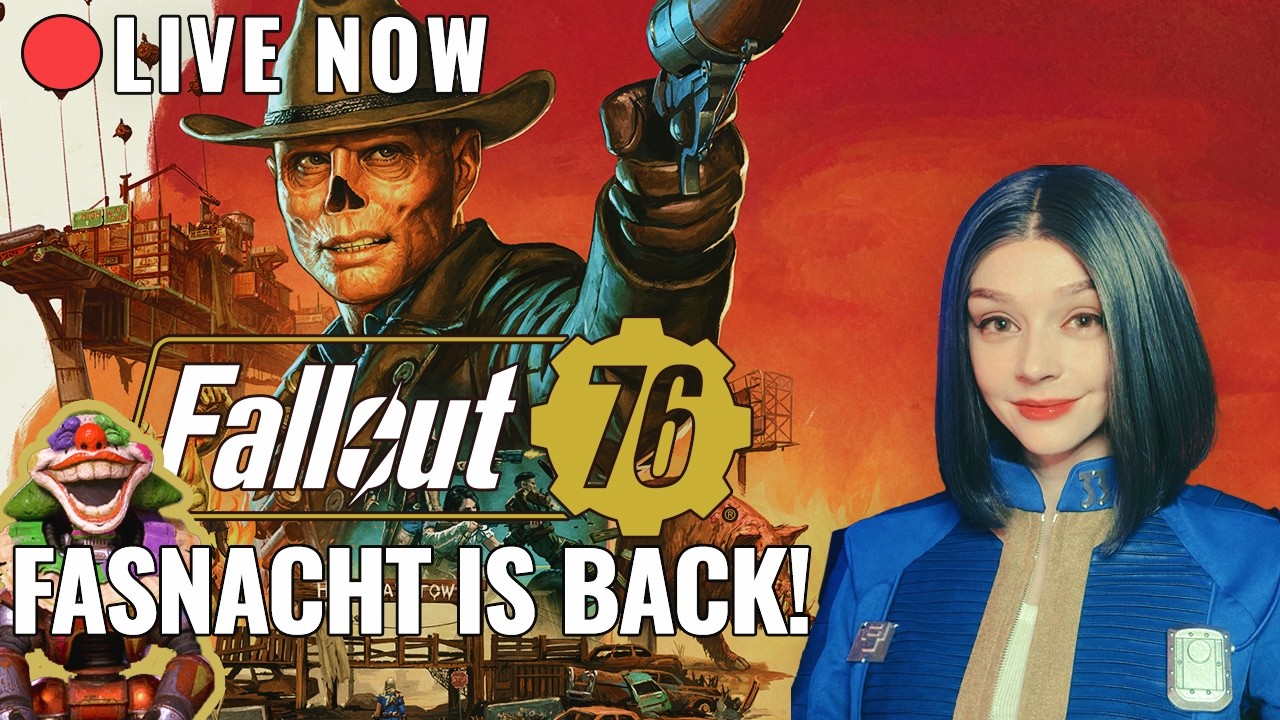 New Glowing Fasnacht Masks - Community Games Day - Fallout 76