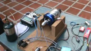 Turbina Simjet 2300 Test