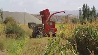 Corn Silage forage harvester machine unload material video, it is controlled by hydraulic system screenshot 4